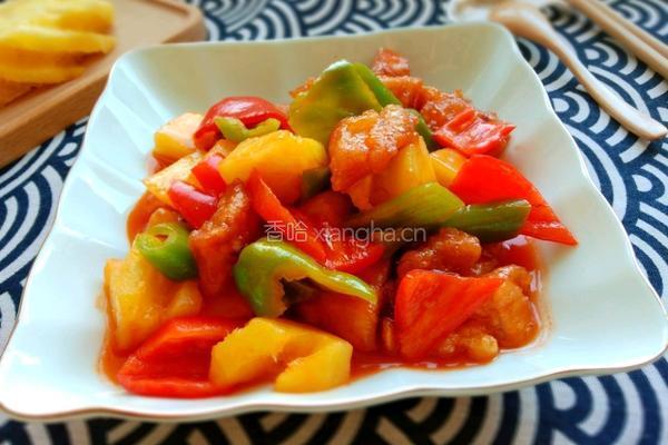 河北菠萝咕噜肉的做法图解8
