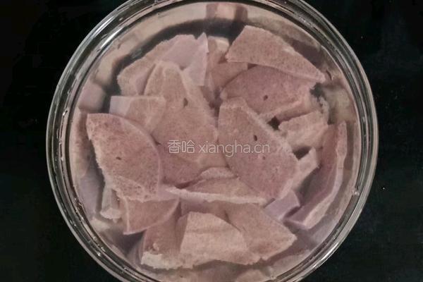 猪肝番茄面线 (宝宝辅食）的做法图解1