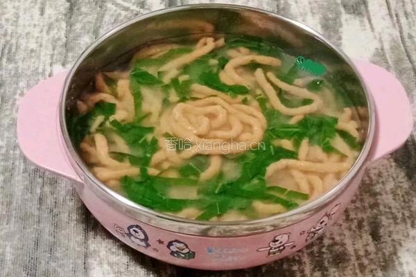 猪肝番茄面线 (宝宝辅食）的做法图解13