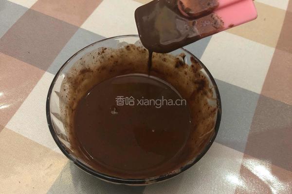 巧克力坚果戚风蛋糕的做法图解15
