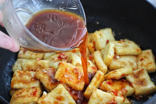 剁椒酱烧豆腐的做法图解9