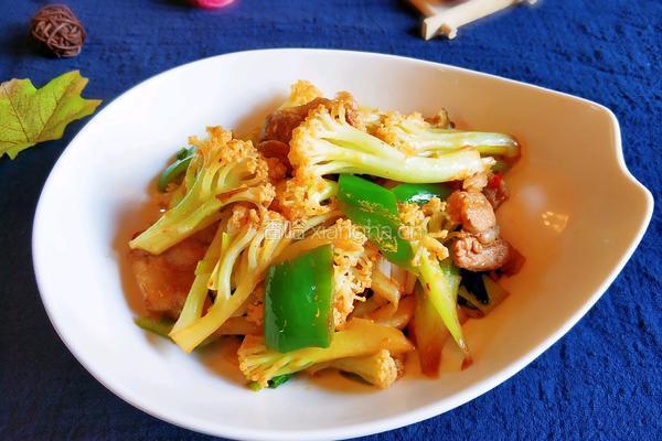 干煸菜花的做法图解1