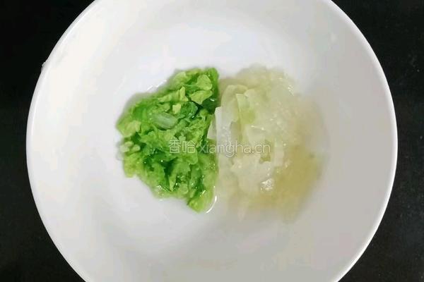 南瓜虾皮疙瘩汤 (宝宝辅食）的做法图解3