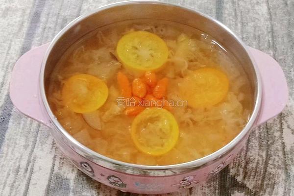 金桔红枣银耳汤 (宝宝辅食）的做法图解10