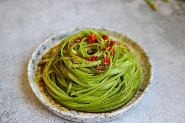 凉拌蒜苔的做法图解7