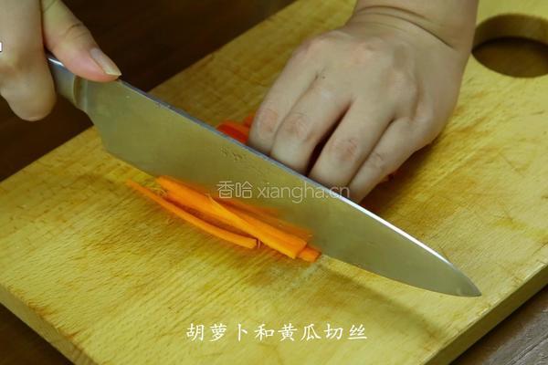 韩式魔芋鸡丝凉拌菜的做法图解4