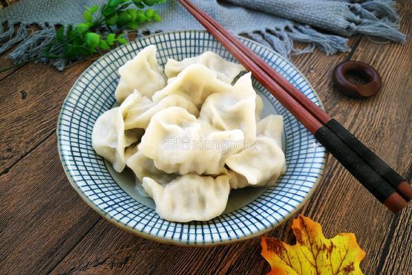 干萝卜叶猪肉馅饺子
