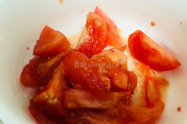 西红柿炒菜花的做法图解5