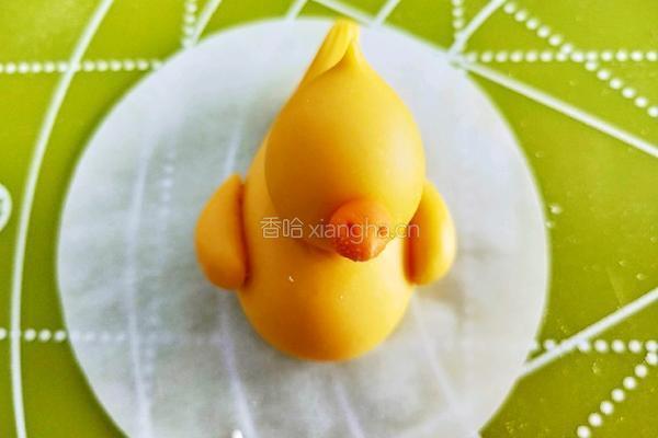 春节馒头系列之小黄鸭馒头的做法图解17