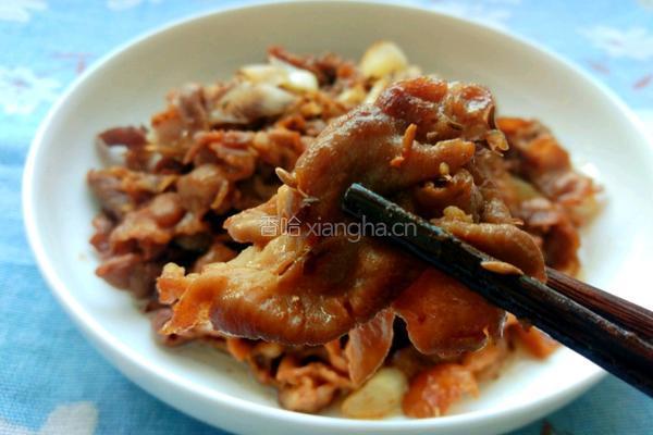 河北葱爆孜然羊肉片的做法图解8