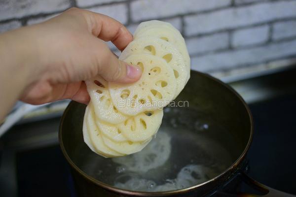 香辣藕片的做法图解4
