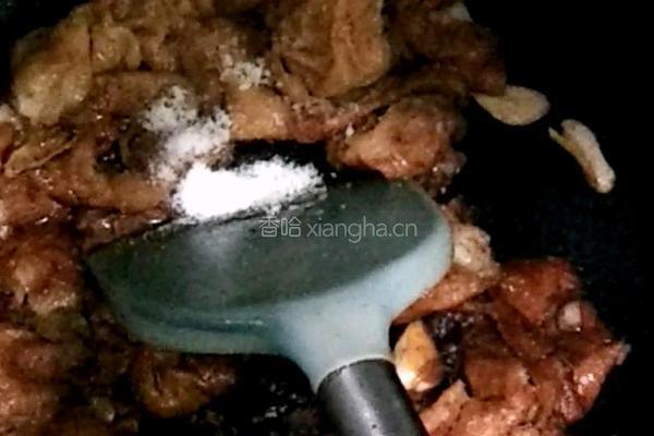 虾仁独面筋的做法图解10