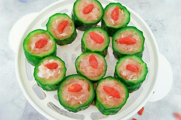 黄瓜酿肉的做法图解10