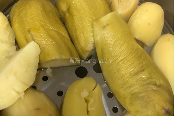 东北土豆拌茄子的做法图解4