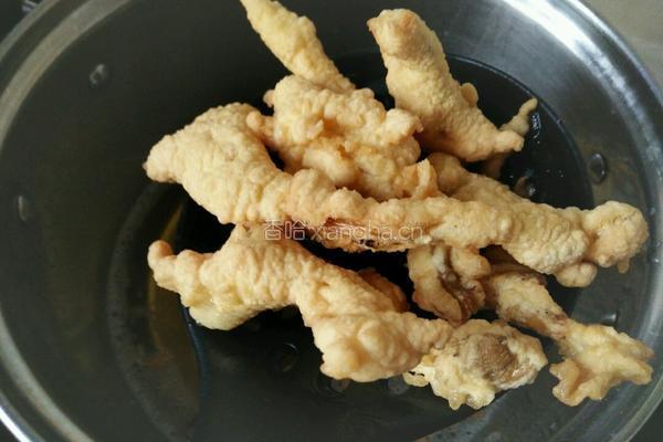 炸蘑菇的做法图解9