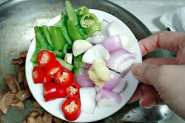 农家小炒肉的做法图解8