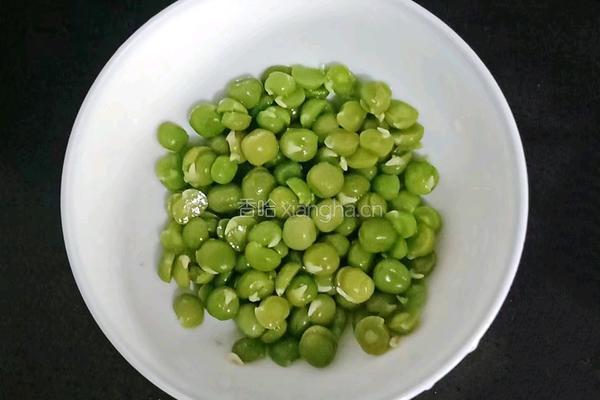 豌豆猪肉面线 (宝宝辅食）的做法图解3