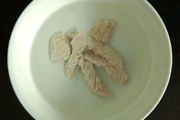 豌豆猪肉面线 (宝宝辅食）的做法图解5
