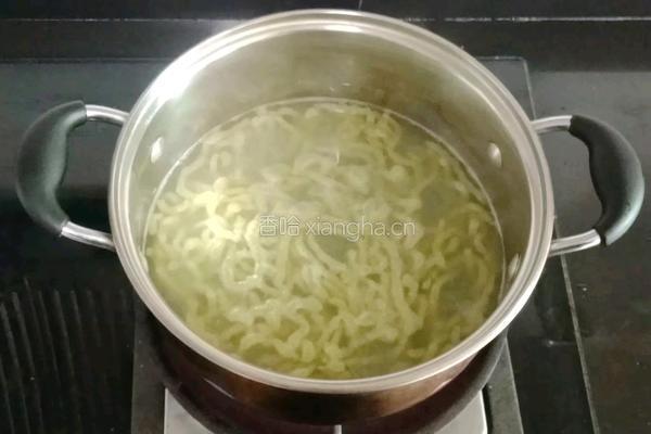 豌豆猪肉面线 (宝宝辅食）的做法图解13
