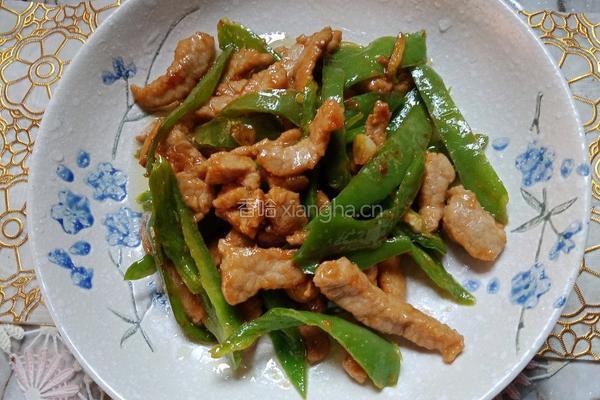 青椒炒肉丝的做法图解11