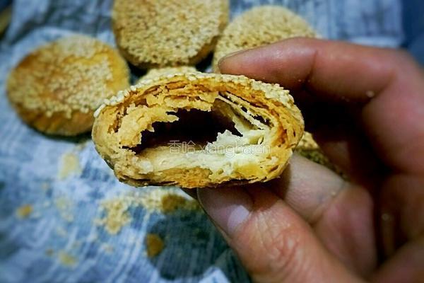 酥掉渣的芝麻糖烧饼的做法图解22