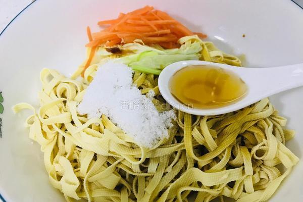 凉拌干豆腐丝的做法图解7