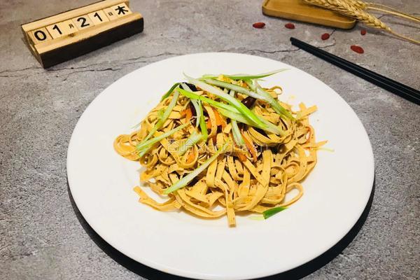 凉拌干豆腐丝的做法图解13