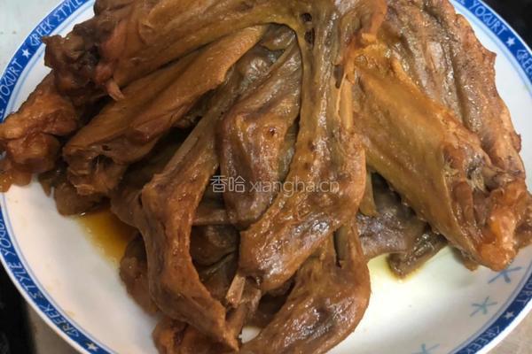 卤鸭翅的做法图解4