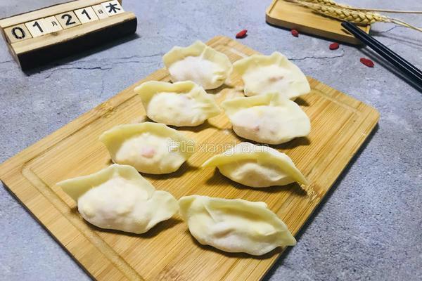 西红柿鸡蛋馅水饺
