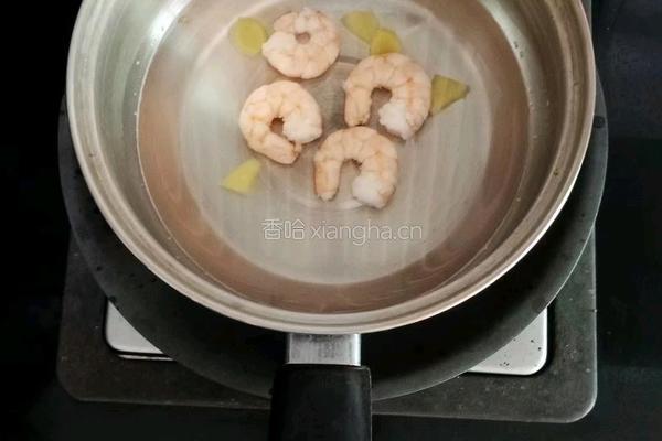 毛豆鲜虾粥 (宝宝辅食）的做法图解7