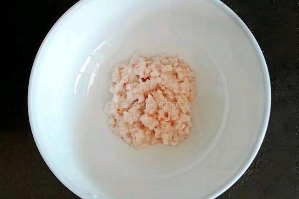 毛豆鲜虾粥 (宝宝辅食）的做法图解8