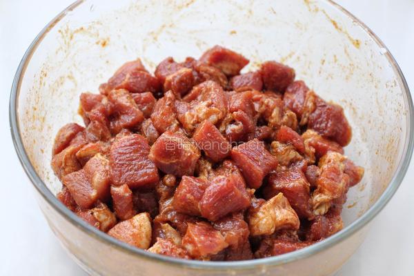 香烤牙签肉的做法图解4