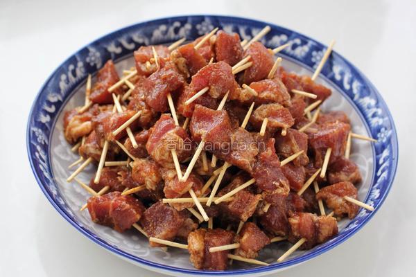 香烤牙签肉的做法图解5