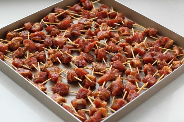 香烤牙签肉的做法图解6