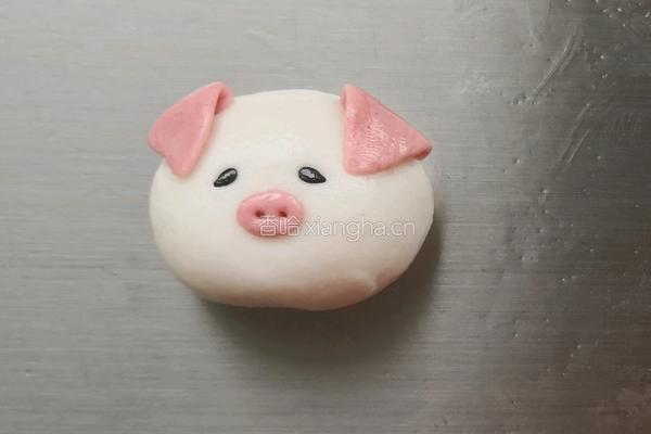卡通小猪汤圆的做法图解10