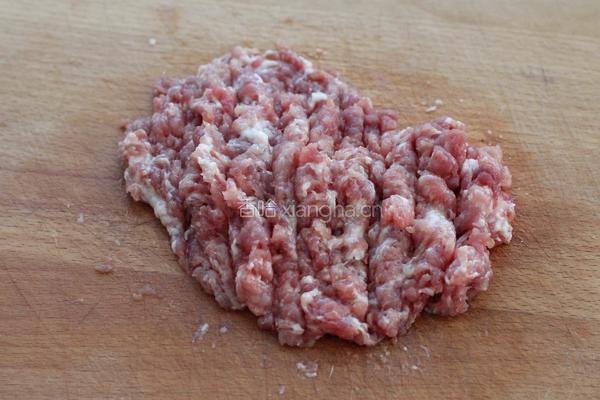 香菇肉酱拌面的做法图解3