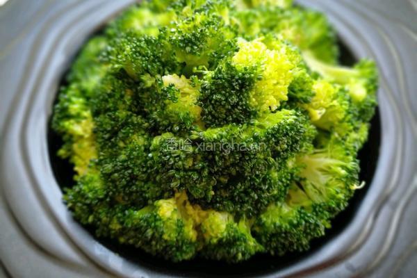 酱灼西兰花的做法图解5