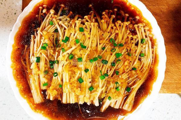 蒜茸金针菇的做法图解12