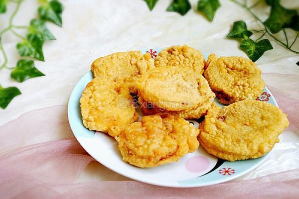 炸藕盒的做法图解12