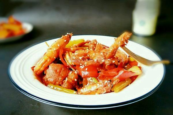 素食干锅虾的做法图解13