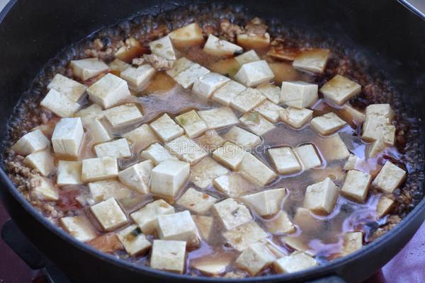 红烧肉末豆腐的做法图解5