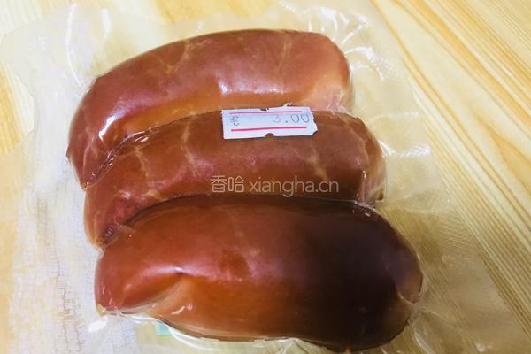 烧烤味香肠的做法图解1