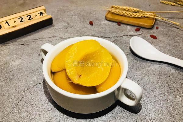 冻桃罐头的做法图解8