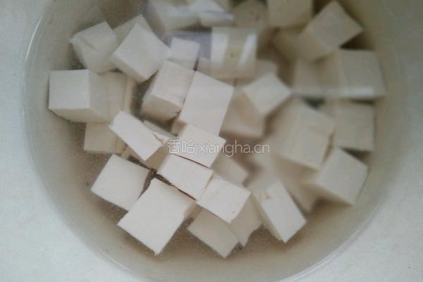 双色豆腐的做法图解2
