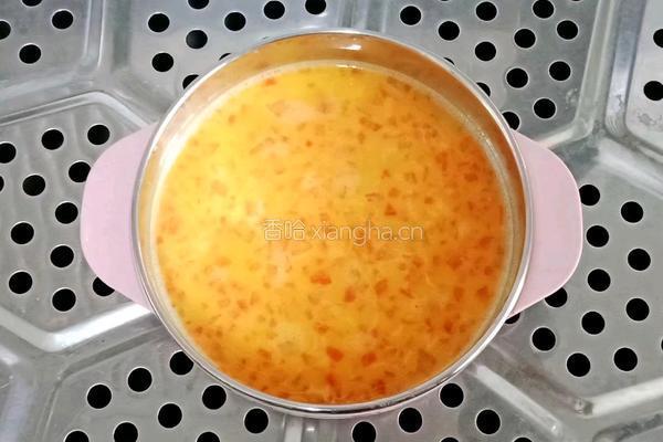 补铁米饭蛋羹 (宝宝辅食）的做法图解8