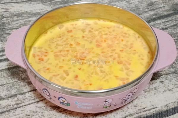 补铁米饭蛋羹 (宝宝辅食）的做法图解10