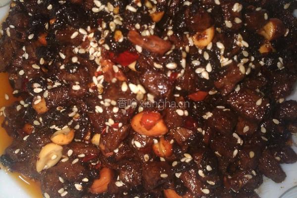 香辣豆豉牛肉酱的做法图解9