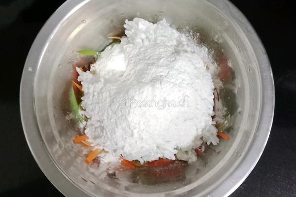 时蔬米饭蛋饼 (宝宝辅食）的做法图解6