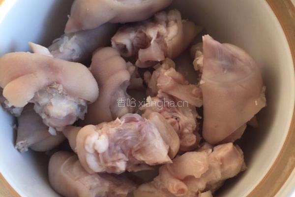 雪豆蹄花的做法图解5