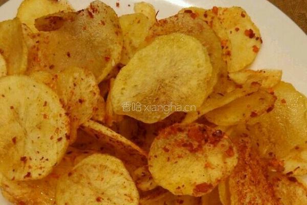 制作土豆片的做法图解4